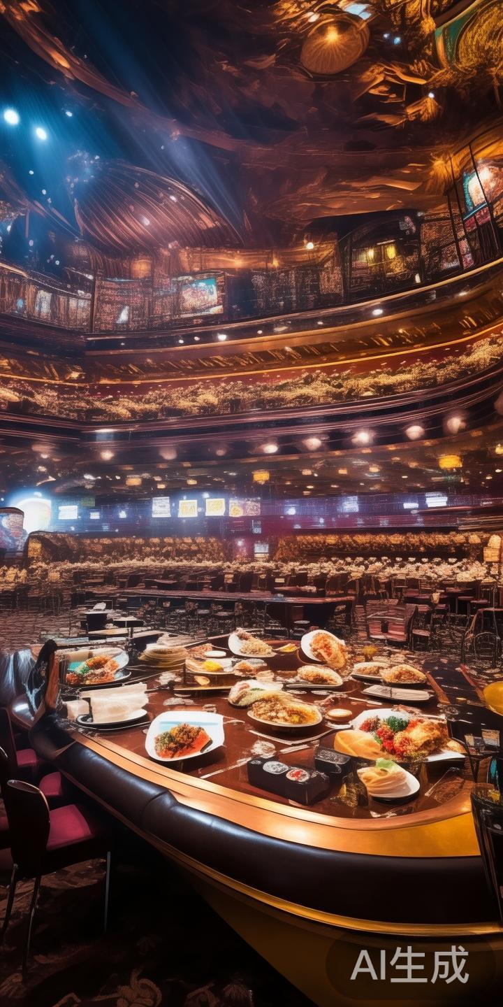 除了赌博，新葡京还配备了丰富的娱乐表演和休闲设施。